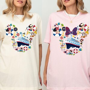 Benutzerdefinierte Disney Cruise Shirt, Disney Cruise 2025 Shirts, benutzerdefinierte Disney Cruise Familie Passende Shirt, Disney Cruise Group T-Shirts