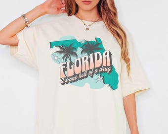 Modna koszulka Take Me To Florida, koszulka dla miłośników Florydy, koszulka dla miłośników muzyki, koszulka dla fanów, koszulka koncertowa, koszulka z trasą koncertową, koszulka Floryda, prezent