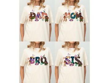 Disney Moana Mom Dad T-Shirt, Custom Princess Moana Family Tee, Maui Sweatshirt, Hei Hei and Pua Mama Dada Tee, Disneyland Trip Shirt, Gift