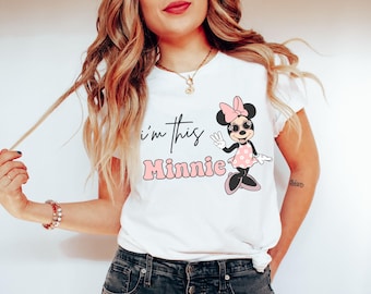 I’m This Minnie Birthday Shirt, Disney Birthday Party, 3rd Birthday Gift, Disneyland Birthday Trip, Birthday Princess, 3rd Birthday Shirt