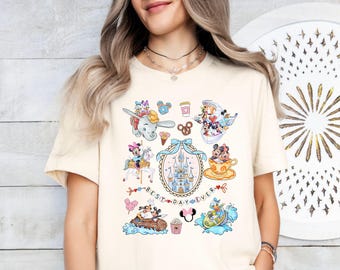 Coquette Bow Disney Best Day Ever Shirt, Disney Family Vacation Shirt, Disneyworld Shirt, Disney Mickey & Friends Shirt, Disneyland Trip Tee
