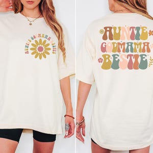 Auntie Godmother Bestie Shirt, Auntie Shirt, Godmama Sweater, Funny Godparent Sweatshirt, Aunt Gift, Godmother Gifts, Aunt God Mother Gift