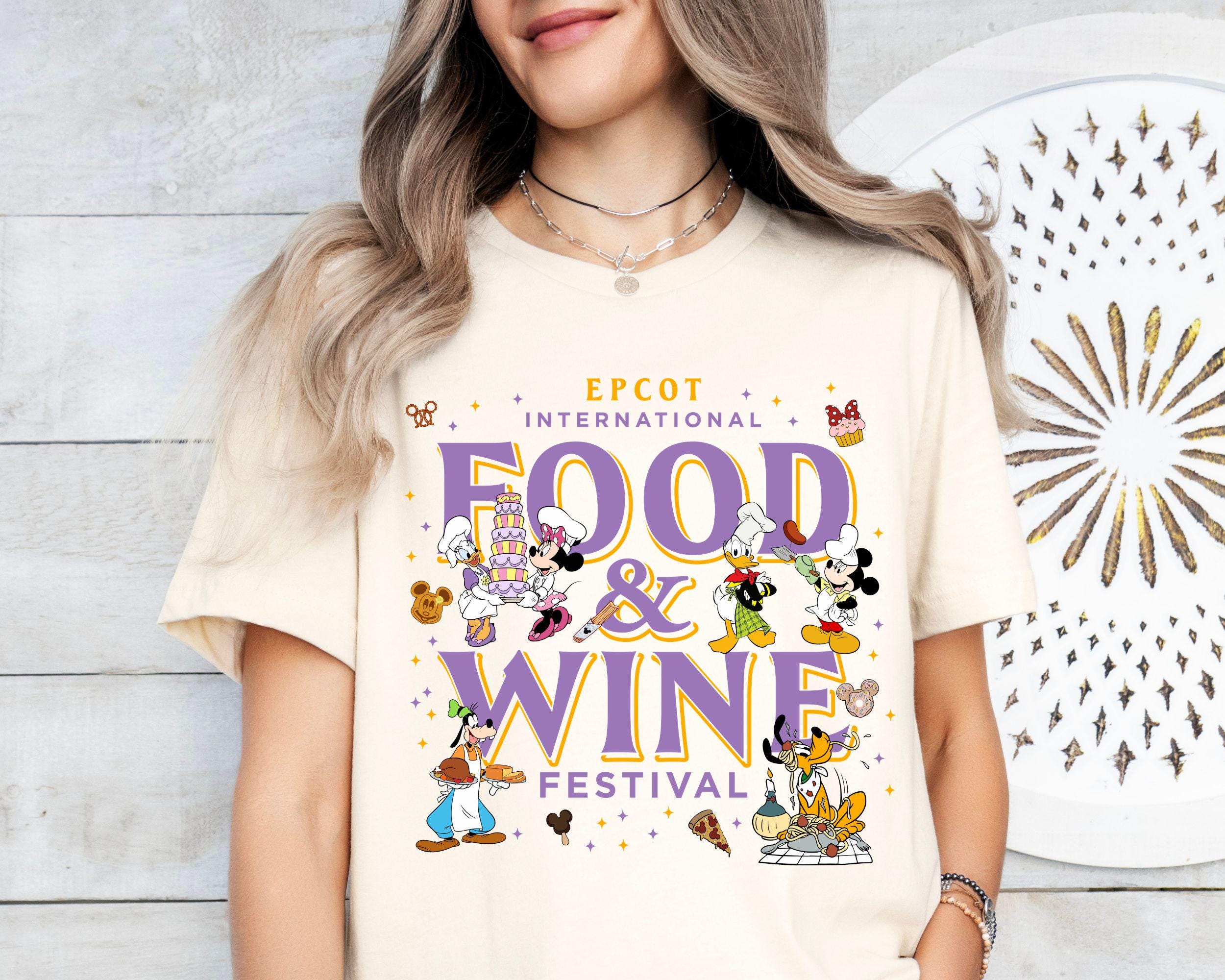 Epcot International Food Wine Festival 2026 Shirt, Epcot Mickey