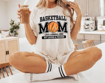 Basketball Mom Sweatshirt, Basketball Mom Shirt, Sport Mom, Mom Gift, Game Day Sweatshirt, Sports Mom Gift, Couple Shirt, Family Shirt