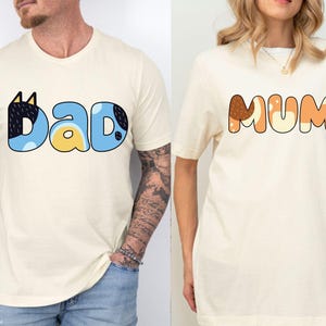 Trendy Dad Mum Shirt, Birthday Shirt, Family Shirt, Mom Gift, Dad Birthday, Father's Day, Dad Life Shirt, Funny Dog Dad Tee,Gift for Husband