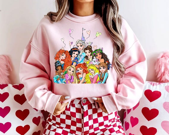 ディズニープリンセスTシャツ、マジックキングダムセーター
