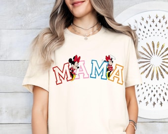 Disney Mama Shirt, Minnie Disney Mom Shirt, Minnie Mama Tee, Disney Mommy Birthday Shirt, Disney Family Trip Tee, Disney Mother's Day Gift