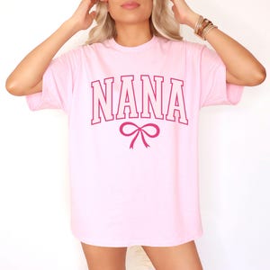 Nana Shirt, Nana T-Shirt, Nana Tee, Cute Nana Shirt, Gift for Nana, Grandma Gift, Grandmother Shirt, Grandma Mimi Gigi Tee, Mother&#39;s Day Tee