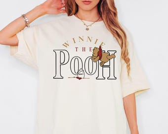 Winnie the Pooh Shirt, Retro Winnie the Pooh, Pooh Bear Shirt, The Pooh Shirt, Family Trip Shirt, Disney Family Shirt, Disney Shirt for Gift