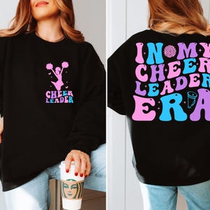 In My Cheerleader Era Shirt, Cheerleader Shirt, Girls Cheer Shirt, Cheerleader Gift Shirt, Dance T-Shirt, Football Shirt,Back to School Gift