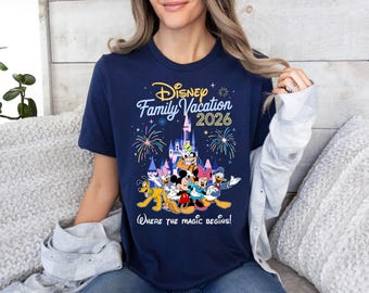 Disney Family Vacation 2026, Disney Family Trip, Disney Matching Shirts, Family Vacation Shirt, Disney Vacation Shirt, Disneyland Sweatshirt
