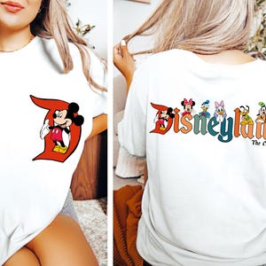 Mickey Disneyland T Shirt, Disneyland Shirt, Mickey Mouse Shirt, Mickey And Friends Tee, Disney World Tee, Disney Trip Shirt, Disney Shirt