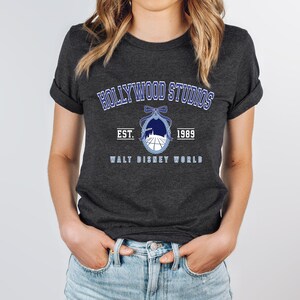 Camiseta de Hollywood Studios, Hollywood Est. 1989, Camiseta retro de viaje familiar a Disney, Sudadera con capucha de Walt Disney World Hollywood imagen 6
