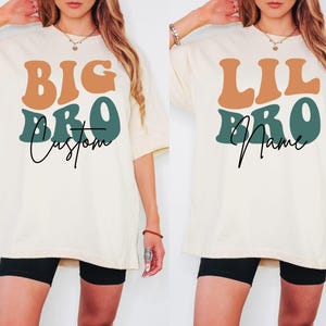 Big Brother Shirts, Little Brother Shirts, Big Bro Lil Bro Matching Shirts, Big Bro T-Shirt, Lil Bro T-Shirt, Sibling Shirt, Family Matching