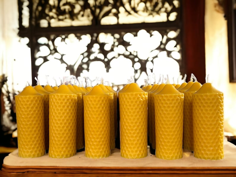 Three Days of Darkness Blessable & Pure, 100 Premium Beeswax Candles