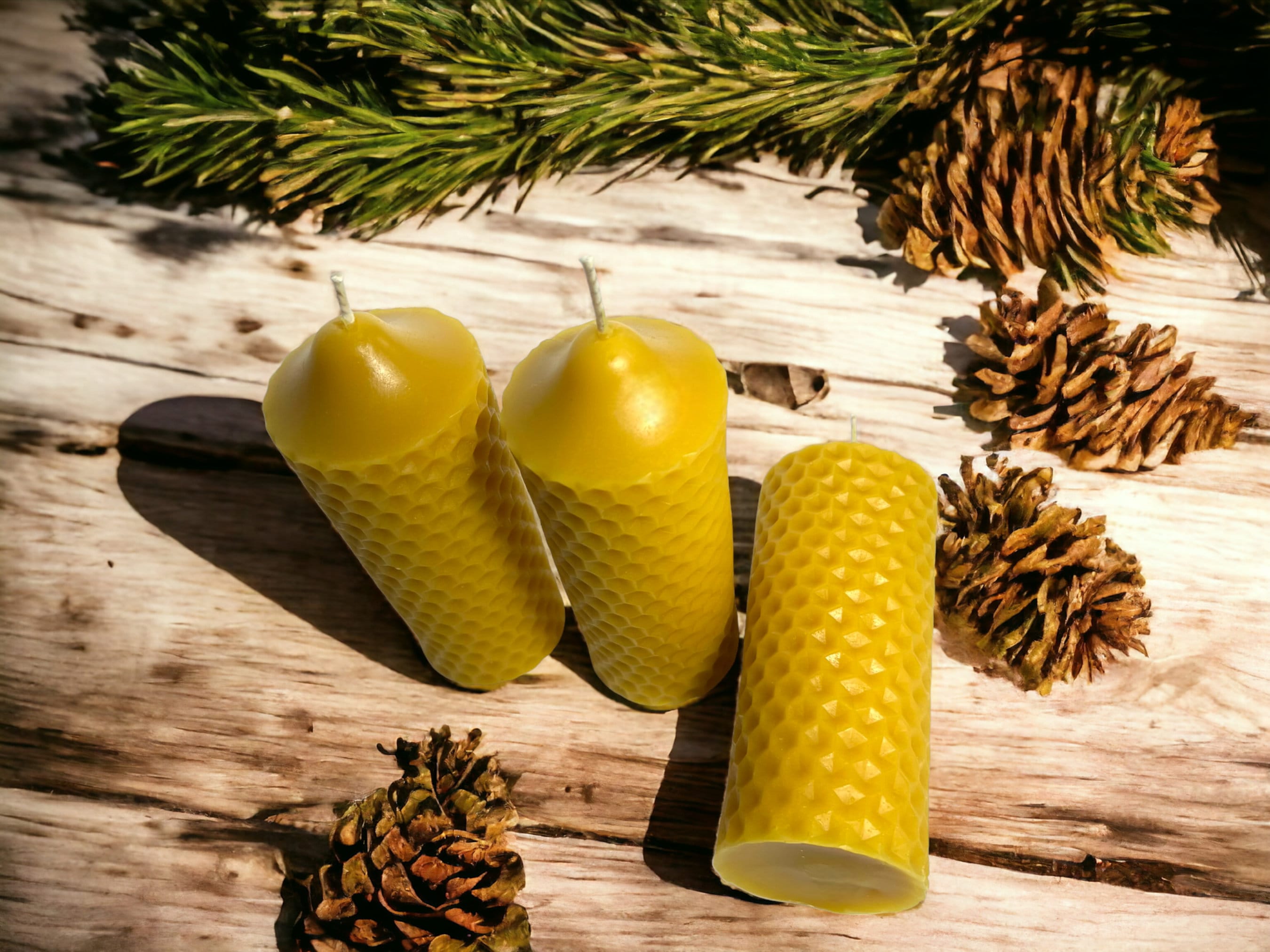 Three Days of Darkness Blessable & Pure, 100 Premium Beeswax Candles
