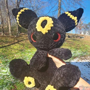Couverture géante au crochet Darkfox