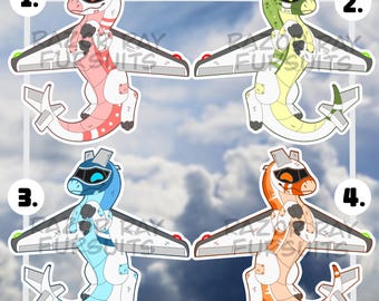 Fursona Adoptables // Helkropps Chibi Flygplan Drake Adopterar // Pälskling Fandom Originalkaraktärer