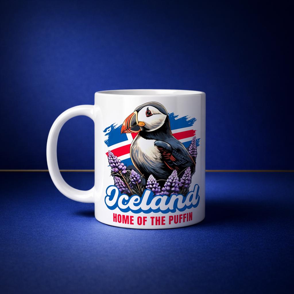 Iceland Puffin Souvenir Mug - Etsy