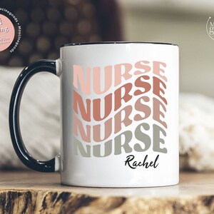 Personalized Coffee Mug Battery Life Of A Custom Job, Customized Name  Battery Level Cup, Gift For Nurse, Healthcare Worker, Medical Assistant,  Registered Nurse On Birthday, Nurse Day 