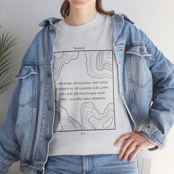 Abstract art modern geode Line Art Tshirt Bible Verse T-shirt Church Gifted forsibling T shirt with design Giftfull gift forfriend christian