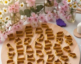 USA All 50 States and Washington, D.C. polymer clay cutter/fondant cutter/cookie cutter