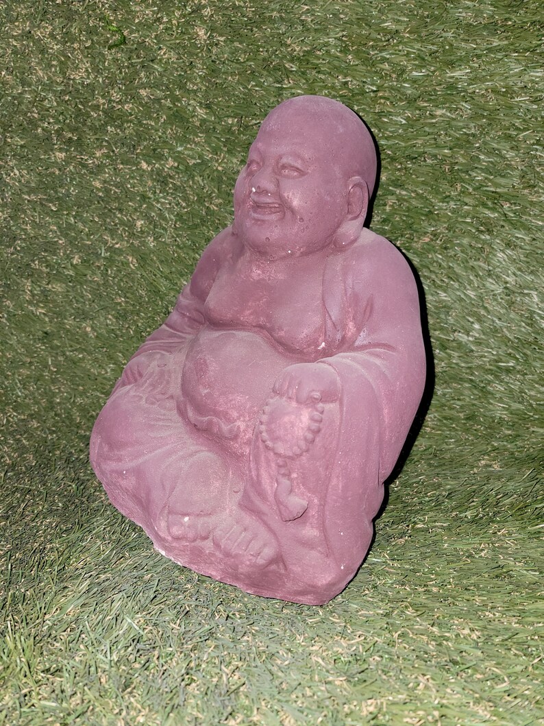 Buddha Buddhist Laughing Happy Good Luck Statue Indoor and Outdoors Etsy