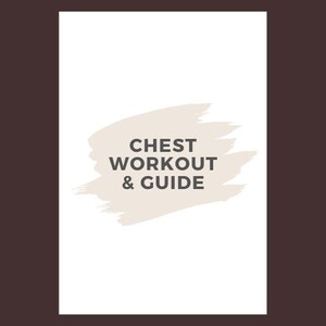 Chest Workout Guide