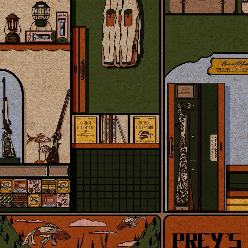 Prey's Peril Emporium Illustration, 2024 image 3