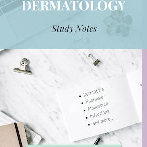 Dermatology Study Notes