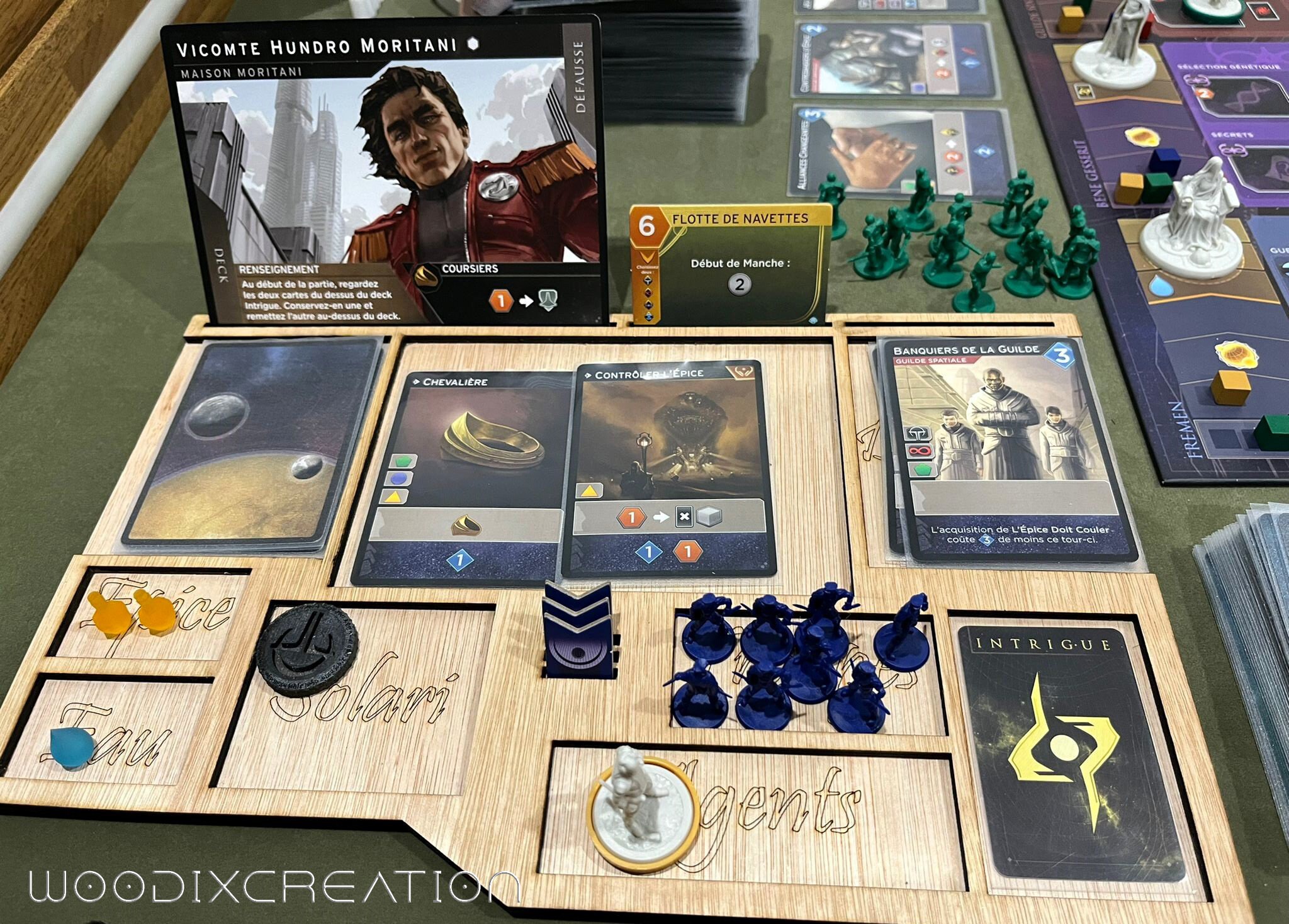 Dune Imperium Wooden Stand - Carefully Crafted for Unforgettable Games