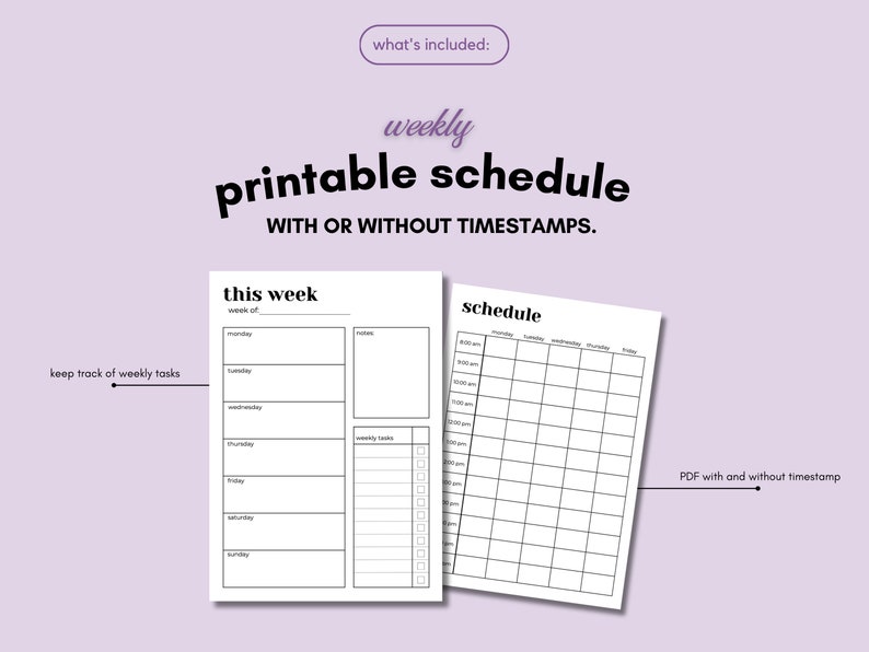 Study Planner Printable Student Organizer Printable Study - Etsy