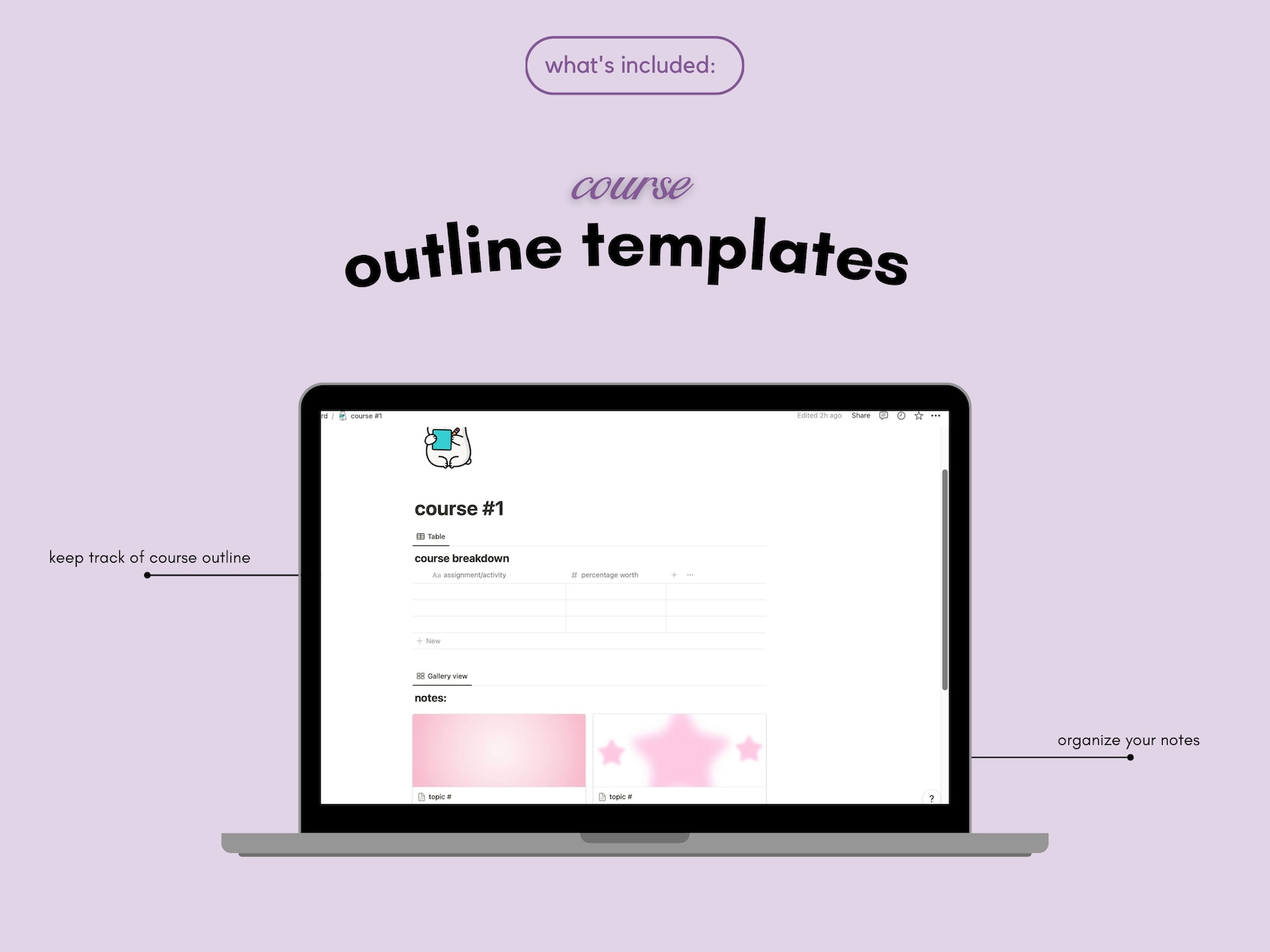 2024 Notion Template Student Dashboard, Student Notion Template ...