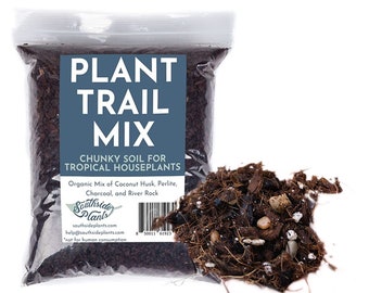 Trail Mix Chunky Soil for Tropical Houseplants - 1 Gallon