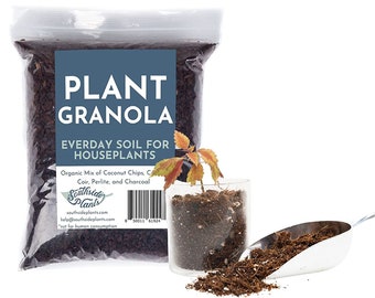 Plant Granola - Everyday Soil for Houseplants with Delicate Roots - 1 Gallon