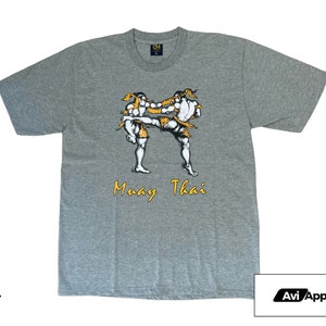 Premium Muay Thai Fighters Graphic T-Shirt - Thai Tshirt, Muay Thai, Thai Boxing, Thailand, Martial Arts, Muay Thai Fighter, Boxing, Gym Tee