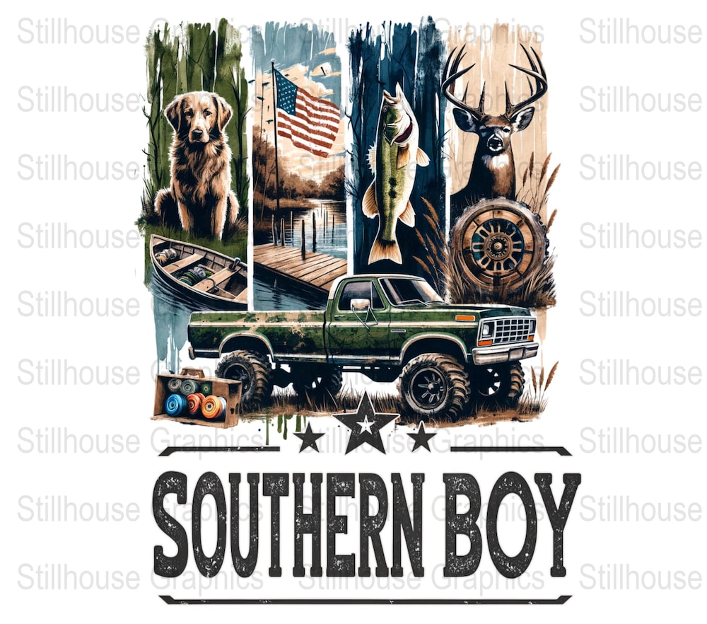 Southern Boy Png, Hunting Dog Png, Camouflage Png, Camo Dog Png, Retro Hunt Png, Camo Duck Hunting Shirt Png, Hunting Sublimation Design Alwasky