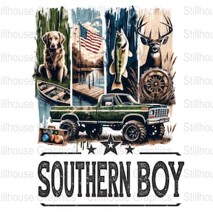 Southern Boy Png, Hunting Dog Png, Camouflage Png, Camo Dog Png, Retro Hunt Png, Camo Duck Hunting Shirt Png, Hunting Sublimation Design