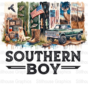 Southern Boy Png, Hunting Dog Png, Camouflage Png, Camo Dog Png, Retro Hunt Png, Camo Duck Hunting Shirt Png, Hunting Sublimation Design