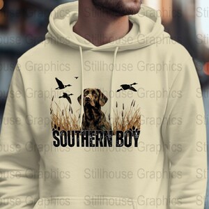 Southern Boy Png, Hunting Dog Png, Camouflage Png, Camo Dog Png, Retro Hunt Png, Camo Duck Hunting Shirt Png, Hunting Sublimation Design