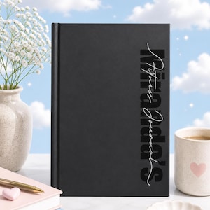 Custom Fitness Journal: Personalized Workout Log Book, Hardcover Diary