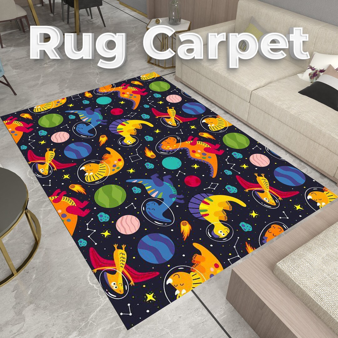 Kid Carpet,kid Rug,dinasaur Rug,dinasaur Carpet,galaxy Rug ,galaxy