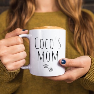 Custom Dog Dad Mug, Custom Pet Mug, Dog Dad Mug, Dog Mom Mug, Personalized Dog Mug, Dog Dad Gift, Dog Mom Gift, Customizable Dog Mug