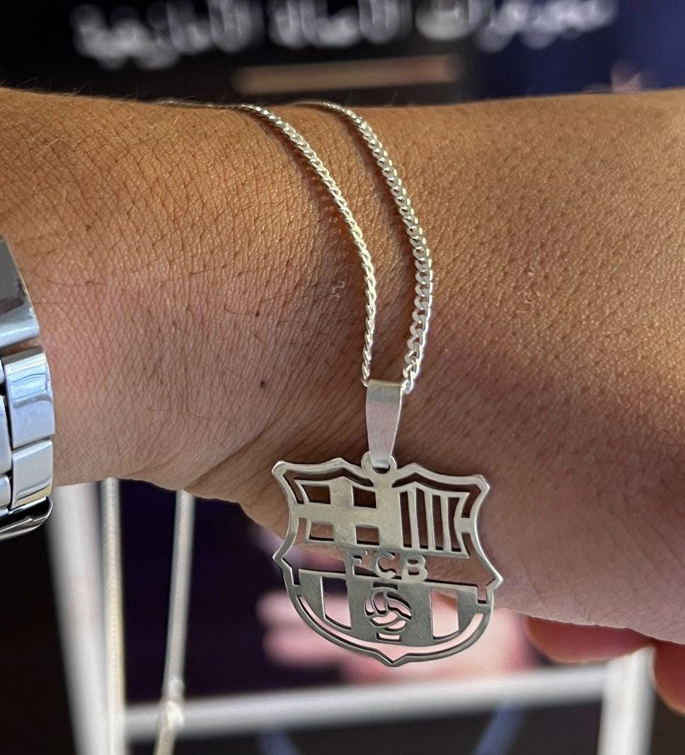 Fc barcelona necklace - Etsy 日本