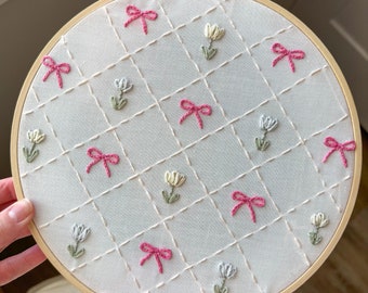 Just a Girl Hand Embroidery Design