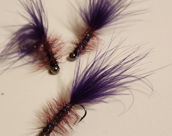 Purple Woolly Bugger Jig (2 pack)