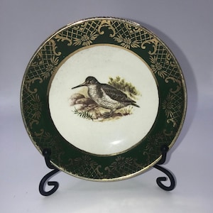 Vintage Royal Falke Ware Schnepfe Teller: 1975 Staffordshire Keramik Pin Tablett