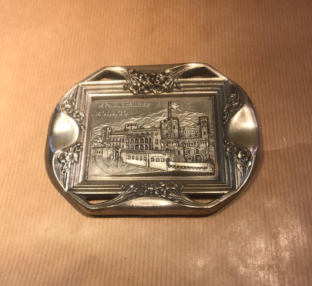 Vintage Orfear Paris Ashtray: Art Deco Le Palais Princier Monaco