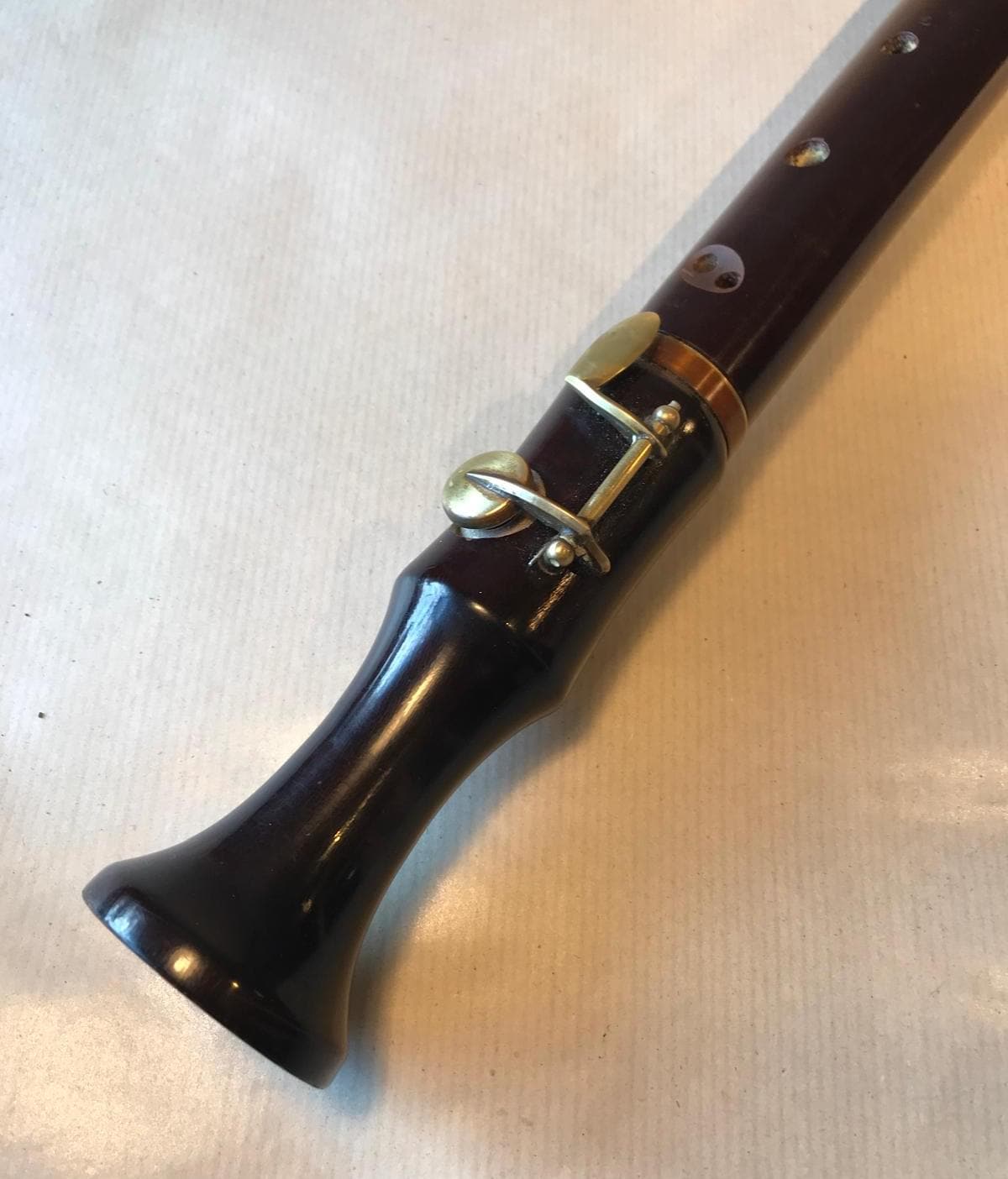 A Timeless Treasure for the Discerning Musician: Vintage German-Made Tenor Recorder with Low C Key & Baroque Fingering