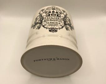 Fortnum & Mason 350 Gram Stilton Cheese Canister: British